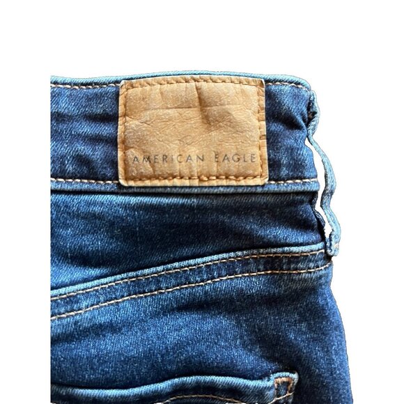 American Eagle Outfitters Dream Jegging Jeans 4 High Rise Next Level 28" x 29" - Picture 7 of 7